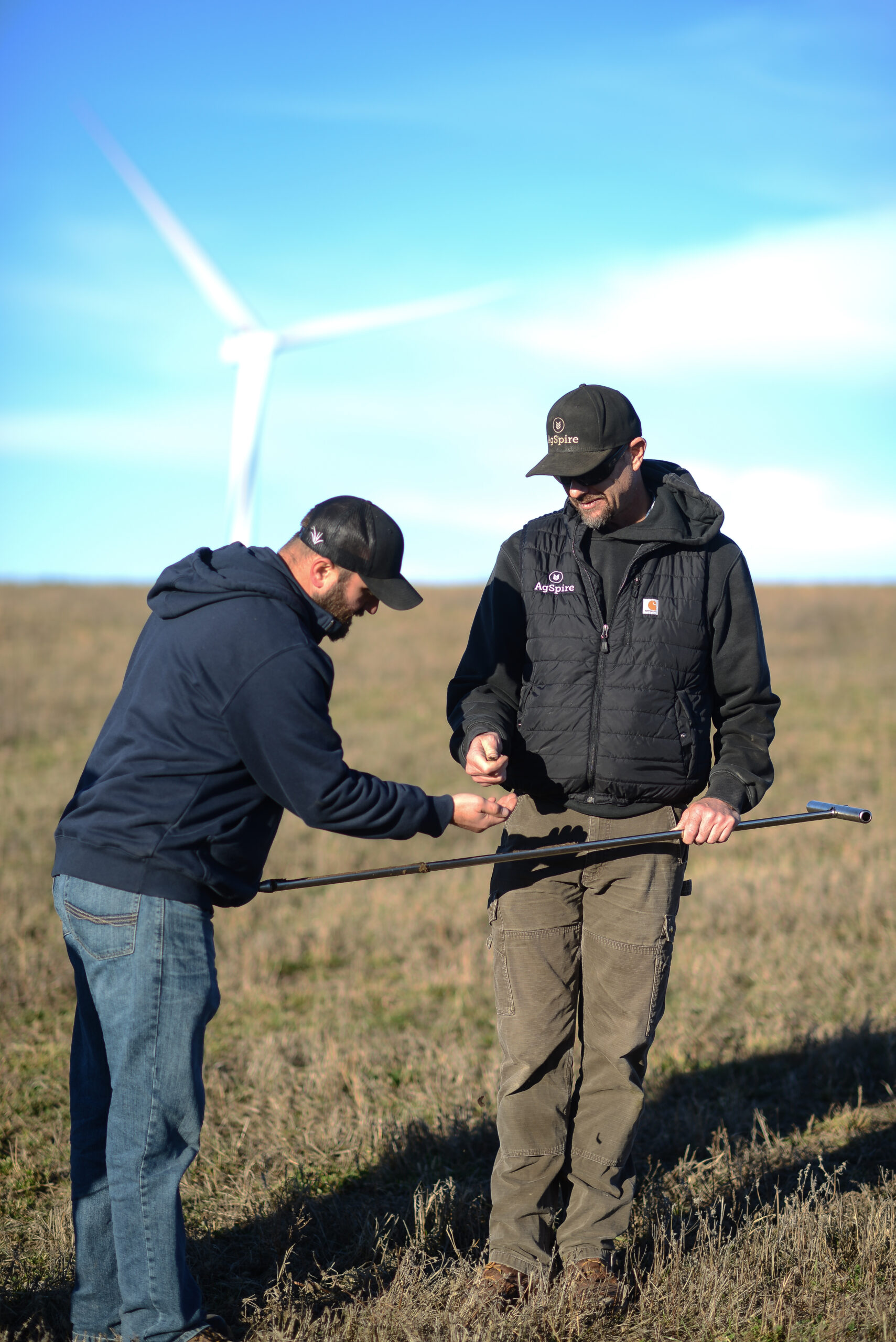 AgSpire works with farmers to promote soil health